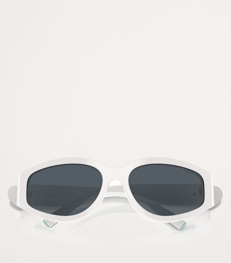 Tiffany & Co. oval acetate sunglasses (British brand)