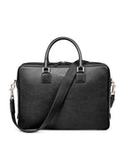 Aspinal of London Mount Street Leather Briefcase Bag (British brand)
