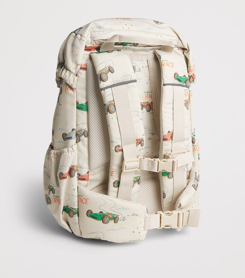 Konges Sløjd car print clover backpack, UK version