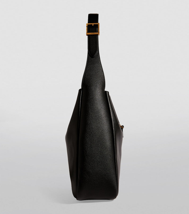 Saint Laurent small shoulder bag grained leather, UK version