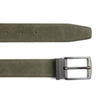 Giorgio Armani suede reversible belt strap 3.5cm width (British brand)
