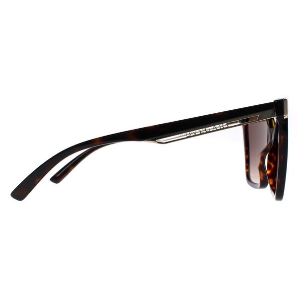 Bvlgari BV8253 brown women sunglasses acetate frame (British brand)