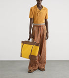 Dolce&Gabbana Sicily tote bag in canvas and calfskin (British brand)