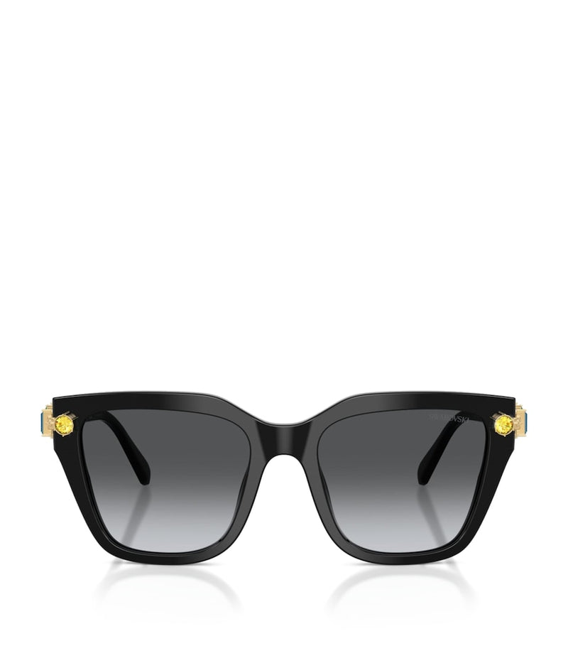 Swarovski oversized acetate sunglasses SK6041, imported from the UK