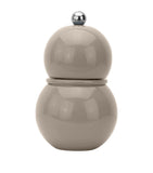 Addison Ross Chubbie salt and pepper mill lacquered rubber wood, UK version