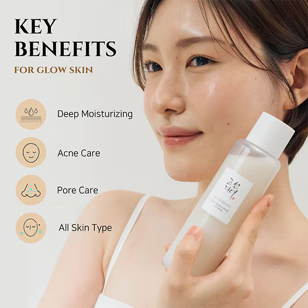 Beauty of Joseon Glow Replenishing Rice Milk Toner 150ml, imported from the UK