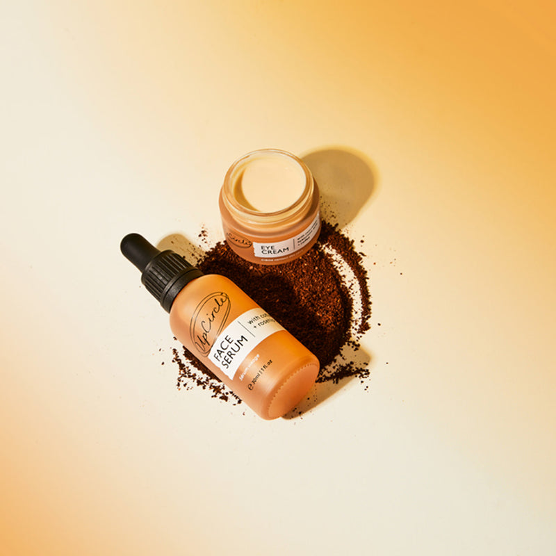 UpCircle Eye Cream with Hyaluronic Acid + Coffee 15ml (British brand)