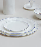 Feldspar Cobalt dinner plates set of 4 28.5cm - British product