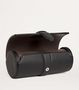 Harrods Grained Leather Watch Case with Handstitched Lining, Approx 21cm Wide- Buy online at McGrocer