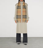 Burberry cashmere check scarf 168cm x 30cm - British product