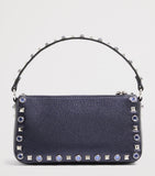 Valentino Garavani small Rockstud shoulder bag in calf leather (British brand)