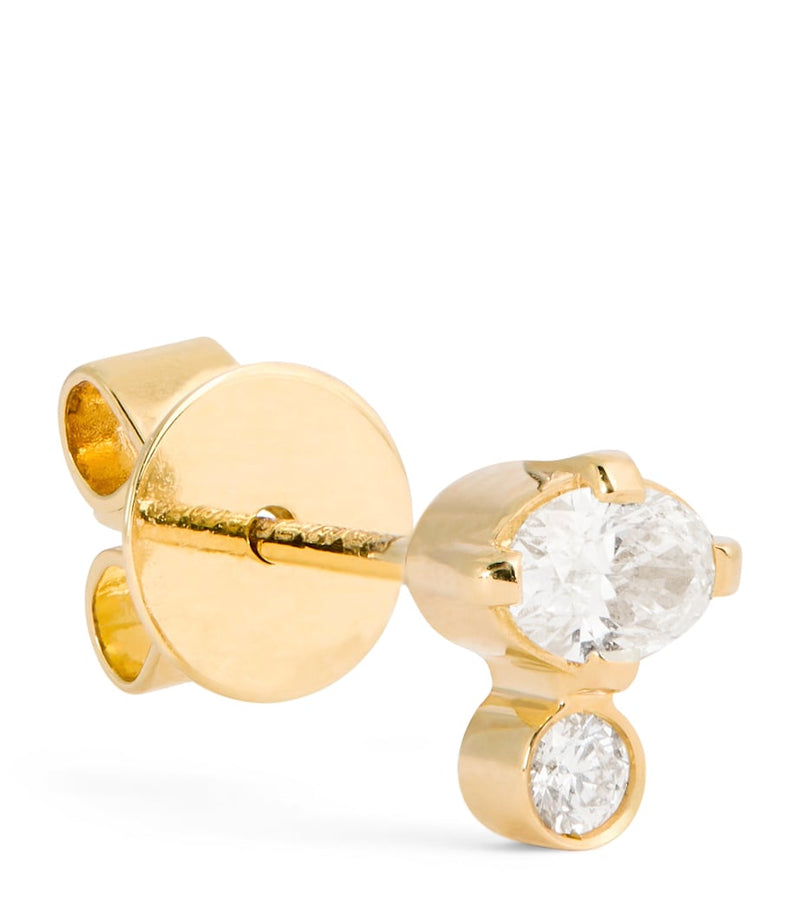 Sophie Bille Brahe Sky single earring with diamonds (British brand)