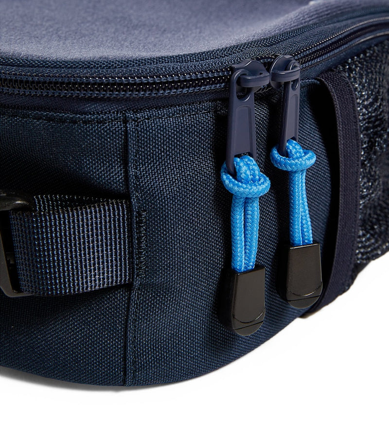 Becco Bags customisable lunch box with patches (British brand)