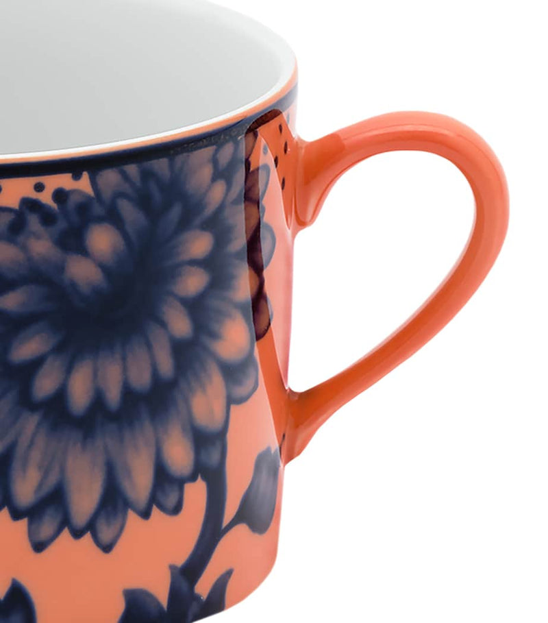 Meissen porcelain cappuccino cup Blue Onion pattern 250ml, imported from the UK