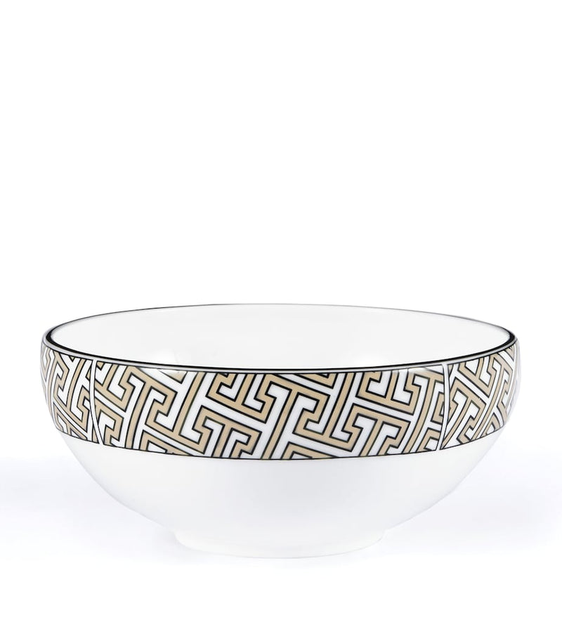 O.W. London geometric print breakfast bowl 15cm, imported from the UK