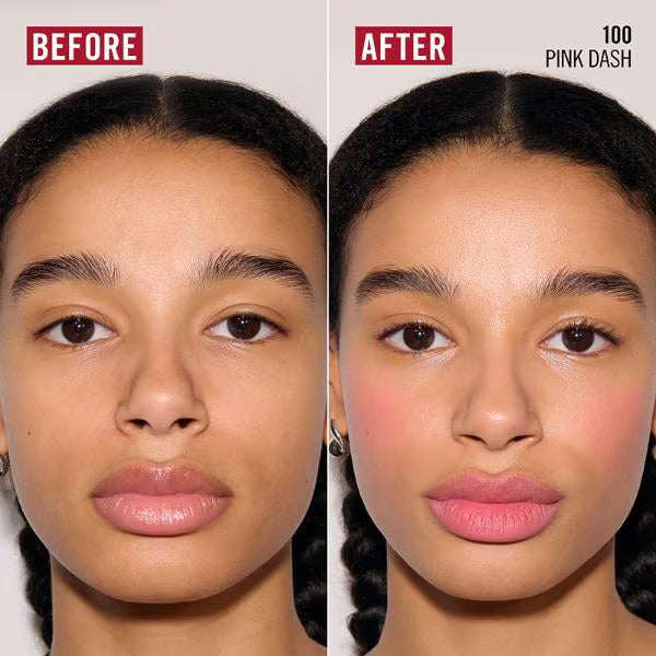 Rimmel Jelly Stain 100 Pink Dash, imported from the UK.