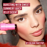 Rimmel Jelly Stain 100 Pink Dash, imported from the UK.