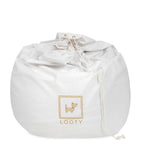 Looty large organic pet pouf (British brand)