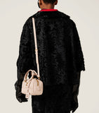 Miu Miu Arcadie matelassé leather top-handle bag, imported from the UK