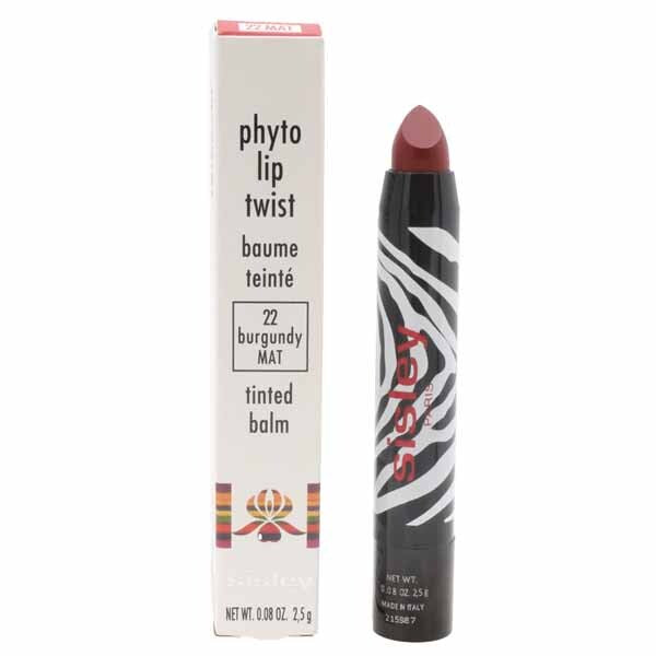 Sisley Phyto Lip Twist 22 Burgundy Matte Finish (British brand)