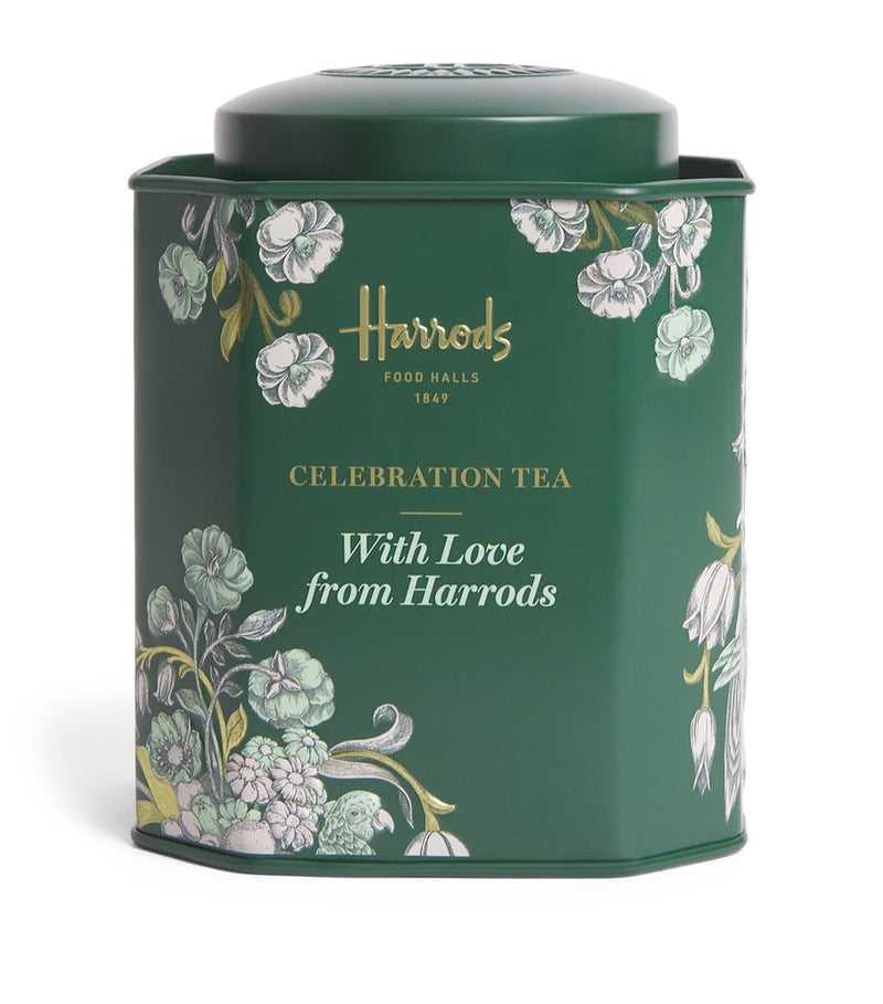 Harrods celebration loose leaf tea 125g (British brand)
