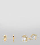 Messika My Twin yellow gold diamond earrings 0.44ct (British brand)