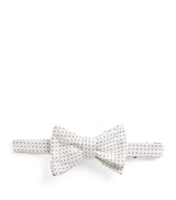 Harrods Isaia Silk Tuxedo Bow Tie- Buy online at McGrocer
