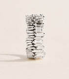 Suzanne Kalan white gold diamond eternity ring (British brand)