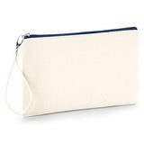 Westford Mill canvas wristlet pouch 26 x 17cm (British brand)