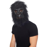 Smiffys Gorilla Mask Black with Hair - British product