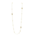 Boucheron Serpent Bohème yellow gold diamond necklace, UK version
