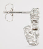 Suzanne Kalan mini spiral diamond hoop earrings, UK version