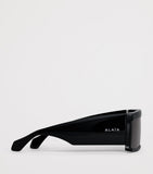 Alaïa Mask 99 acetate rectangle sunglasses - British product
