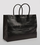 Saint Laurent Rive Gauche tote bag leather twin handles - British product