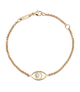 Harrods Chopard Happy Diamonds Good Luck Charms Bracelet in Rose Gold and Diamond- Buy online at McGrocer
