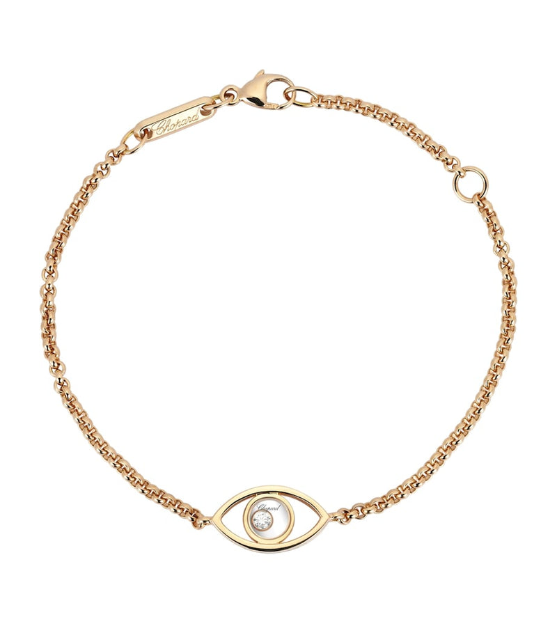 Chopard Happy Diamonds bracelet rose gold, UK version