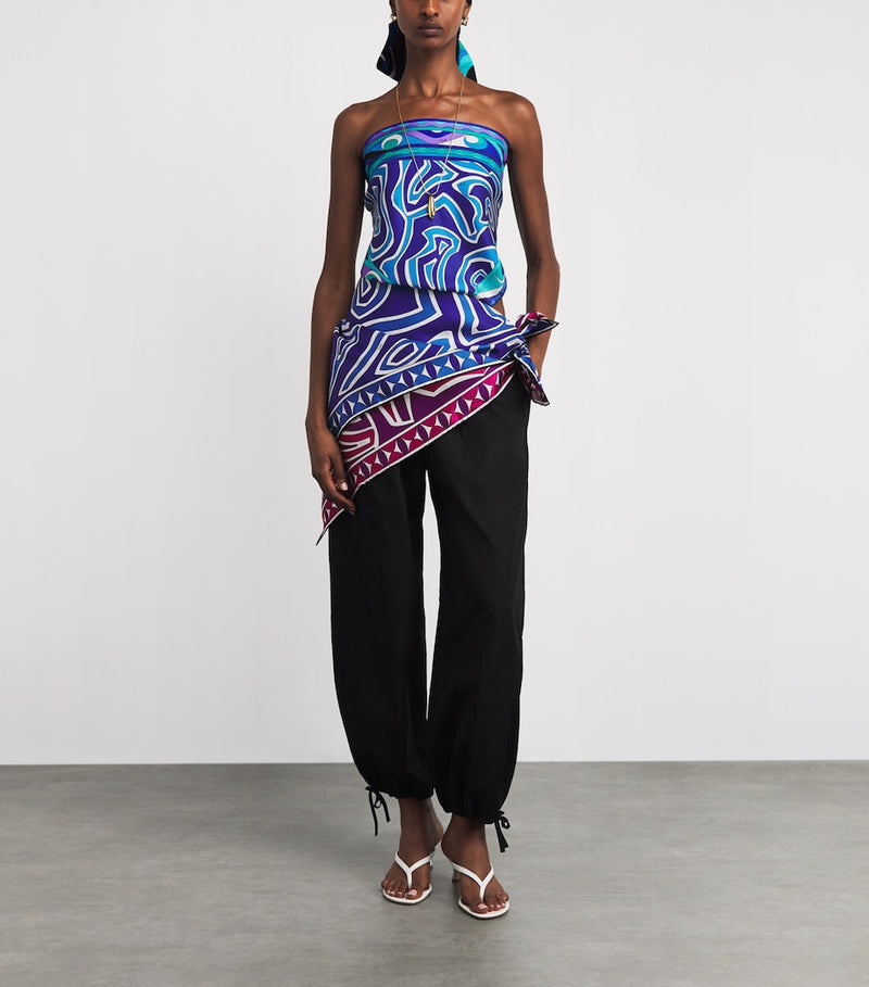 PUCCI silk scarf Labirinto 90x90cm - British product