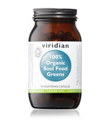 Harrods Viridian 100% Organic Soul Food Greens Supplement 90 Capsules- Buy online at McGrocer