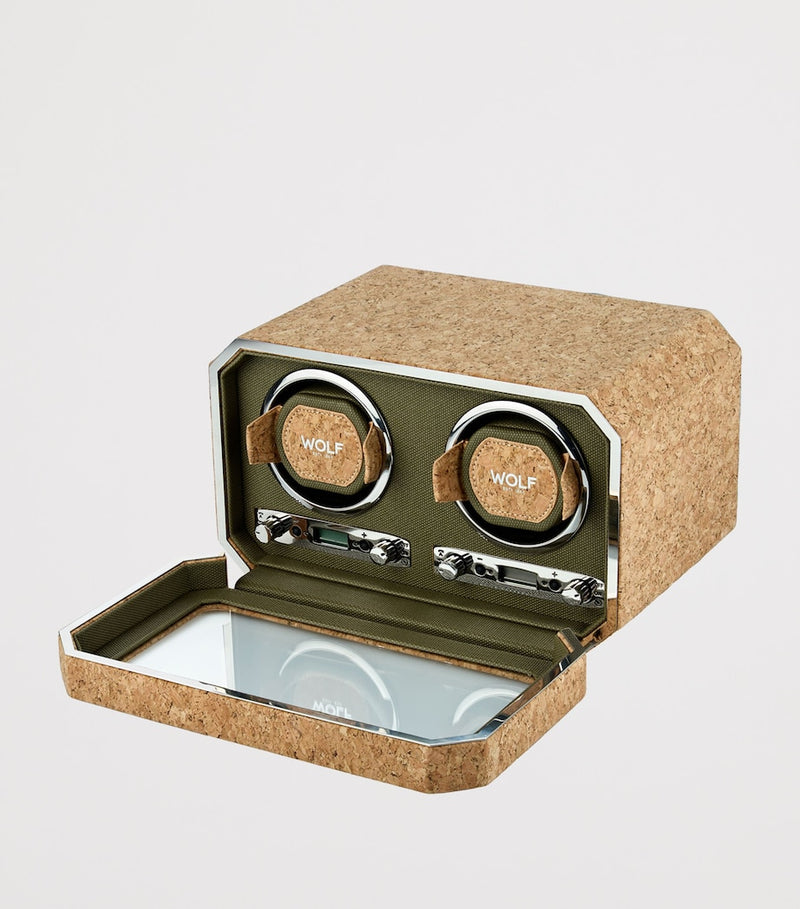 WOLF Cortiça Double Watch Winder (British brand)