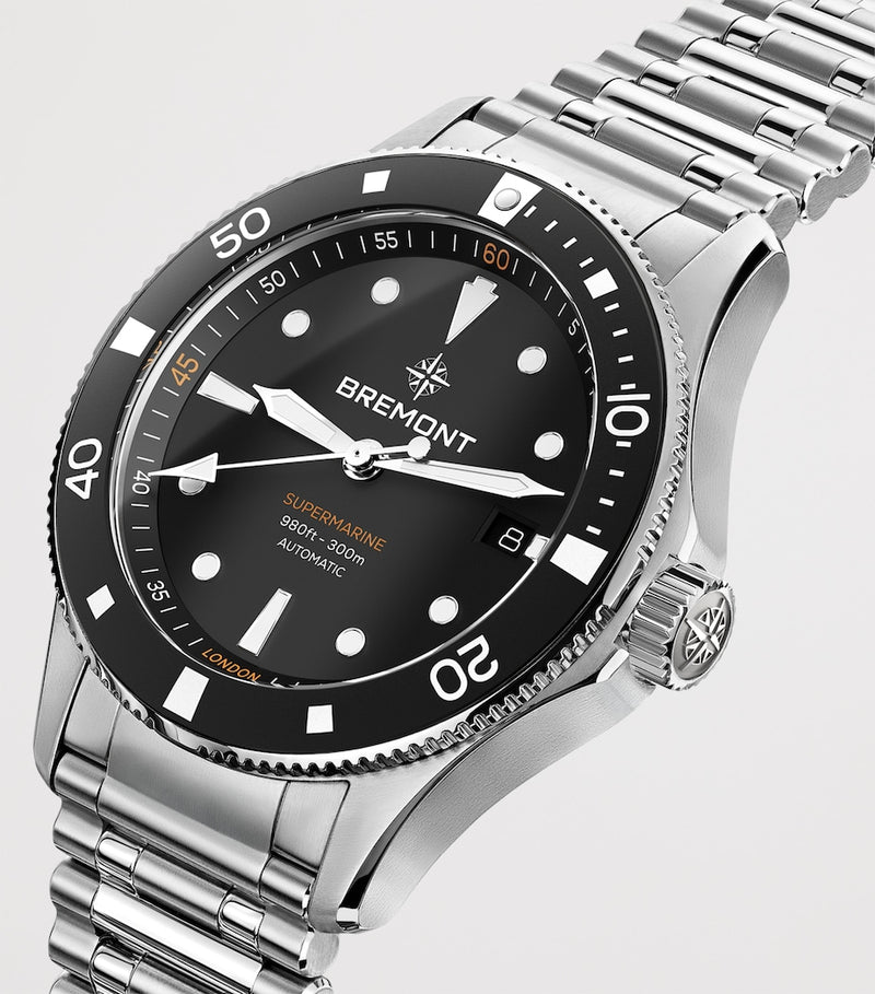 Bremont Supermarine dive watch 40mm, imported from the UK