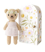 Harrods Cuddle + Kind Tiny Olivia the Honey Bear Handmade Stuffed Bear 15cm- Buy online at McGrocer