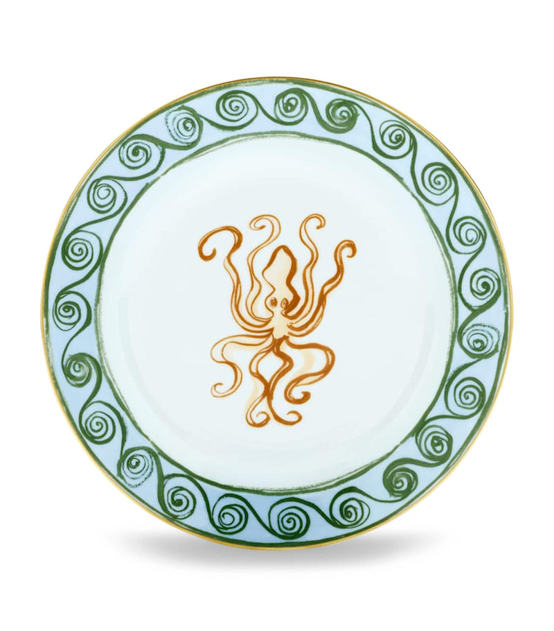 Ginori 1735 porcelain dessert plate Il Viaggio di Nettuno 22cm, UK version
