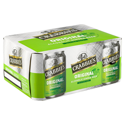 Crabbie's Original Alcoholic Ginger Beer 330ml GOODS Sainsburys   