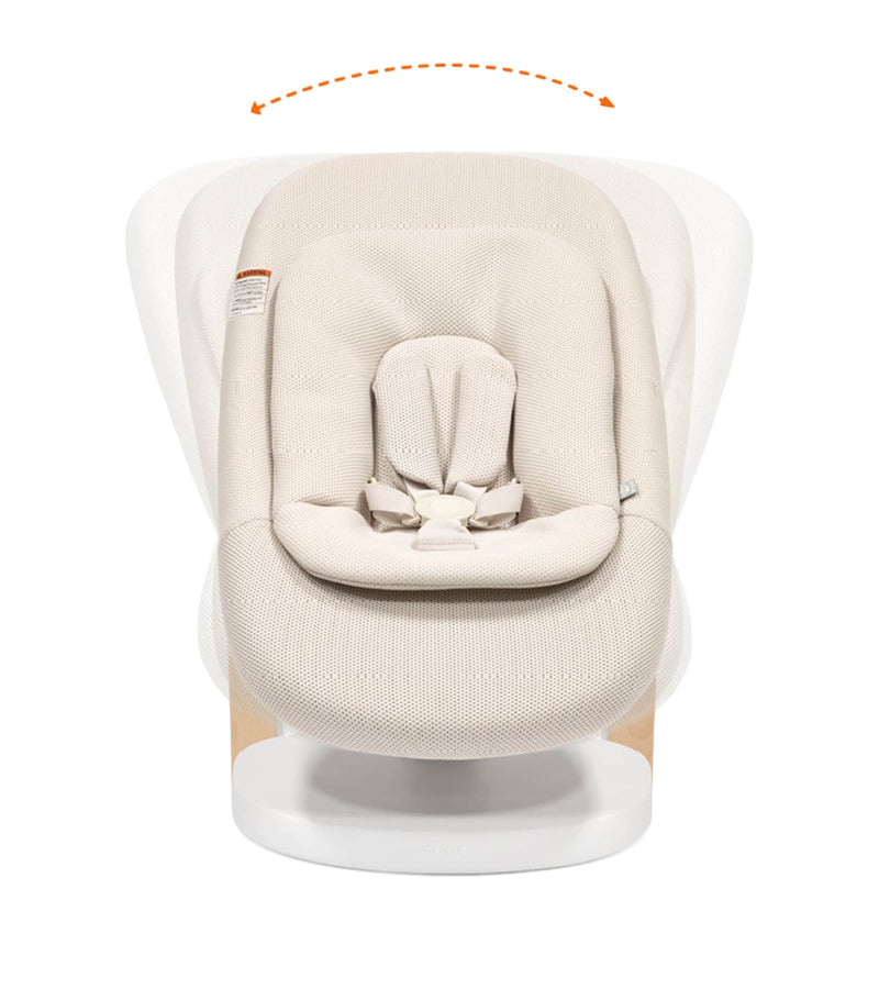 Stokke Yoga baby bouncer swing with beechwood base - British product