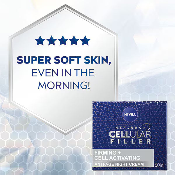 NIVEA Cellular Filler Anti-Age Night Cream 50ml - British product