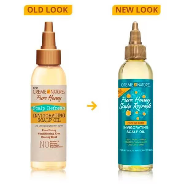 Creme of Nature Pure Honey Scalp Oil 118ml - British product