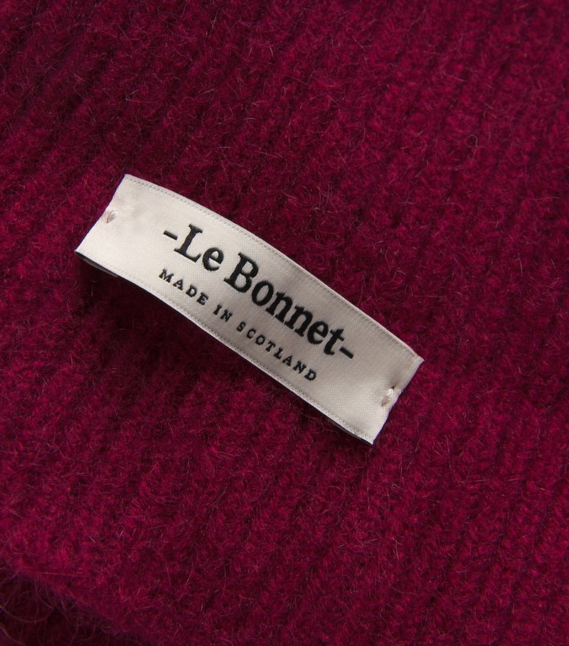 Le Bonnet lambswool caregora classic beanie, imported from the UK