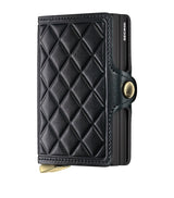 Harrods Secrid Leather Diamond-Embossed Twinwallet- Buy online at McGrocer