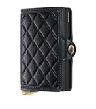 Secrid leather diamond-embossed Twinwallet imported from the UK