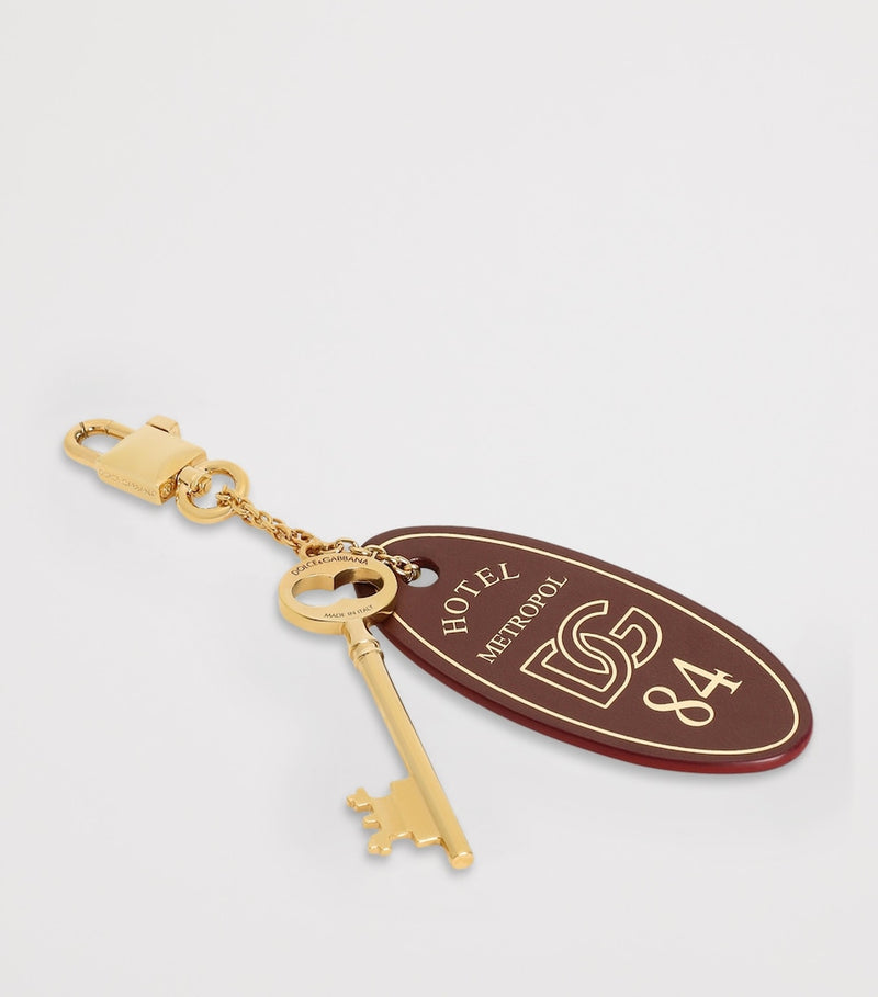 Dolce&Gabbana leather tassel keyring 14cm (British brand)